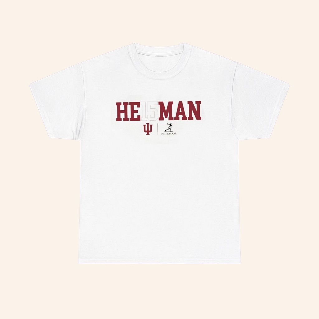 Indiana Hoosiers Fernando Mendoza 2025 Heisman Trophy Winner T Shirt