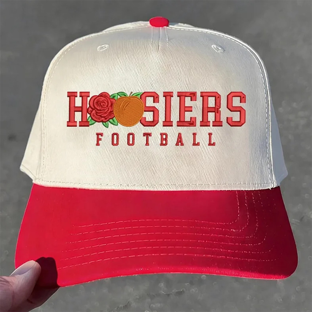 Indiana Hoosiers Football Hat Game Day Indiana Hoosier Cap Gift For Boyfriend