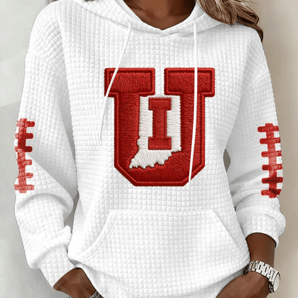 Indiana Hoosiers Football Hoodie Game Day Football Merch Hoosier Nation Gifts