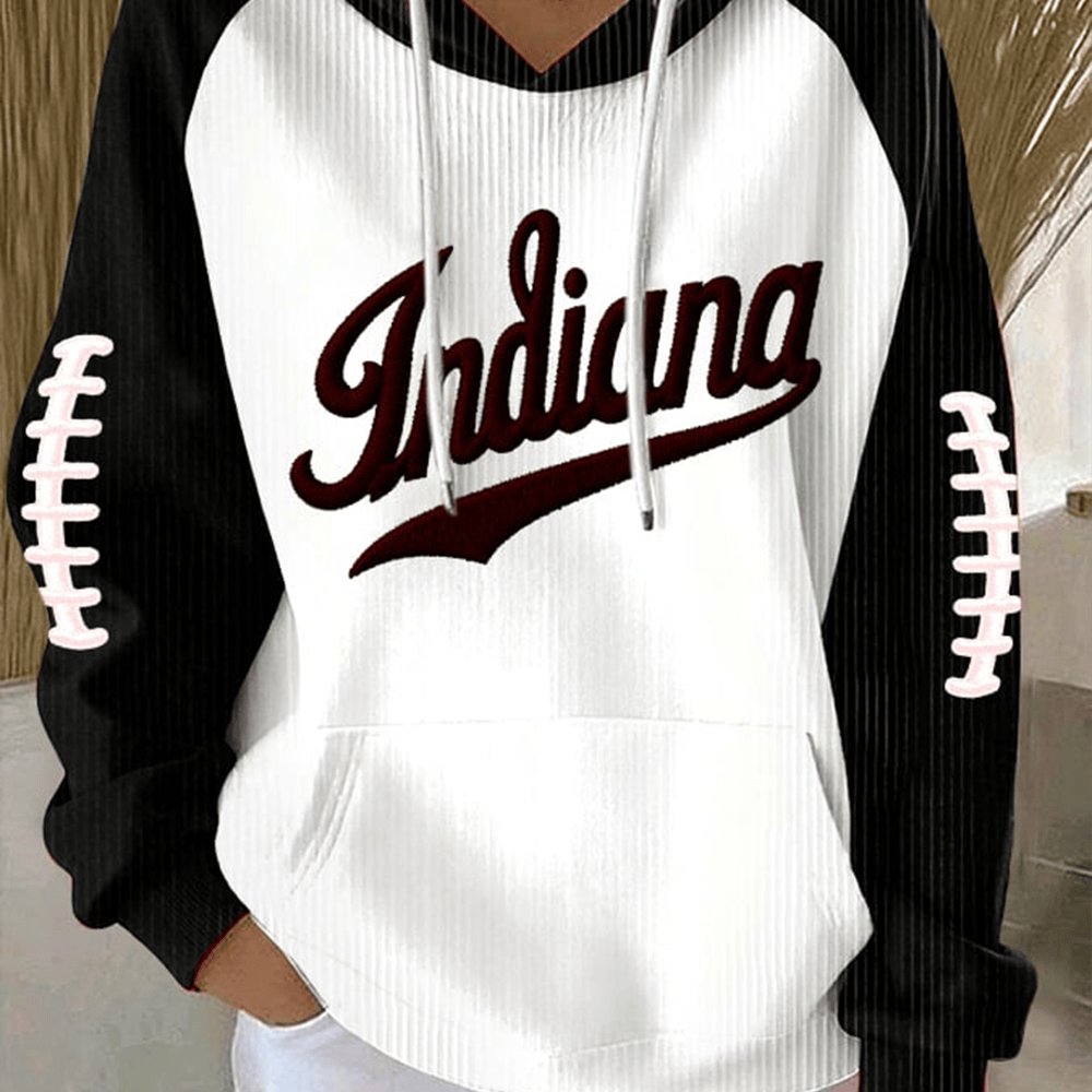 Indiana Hoosiers Football Hoodie Game Day Merch Indiana Hoosiers Fans Presents
