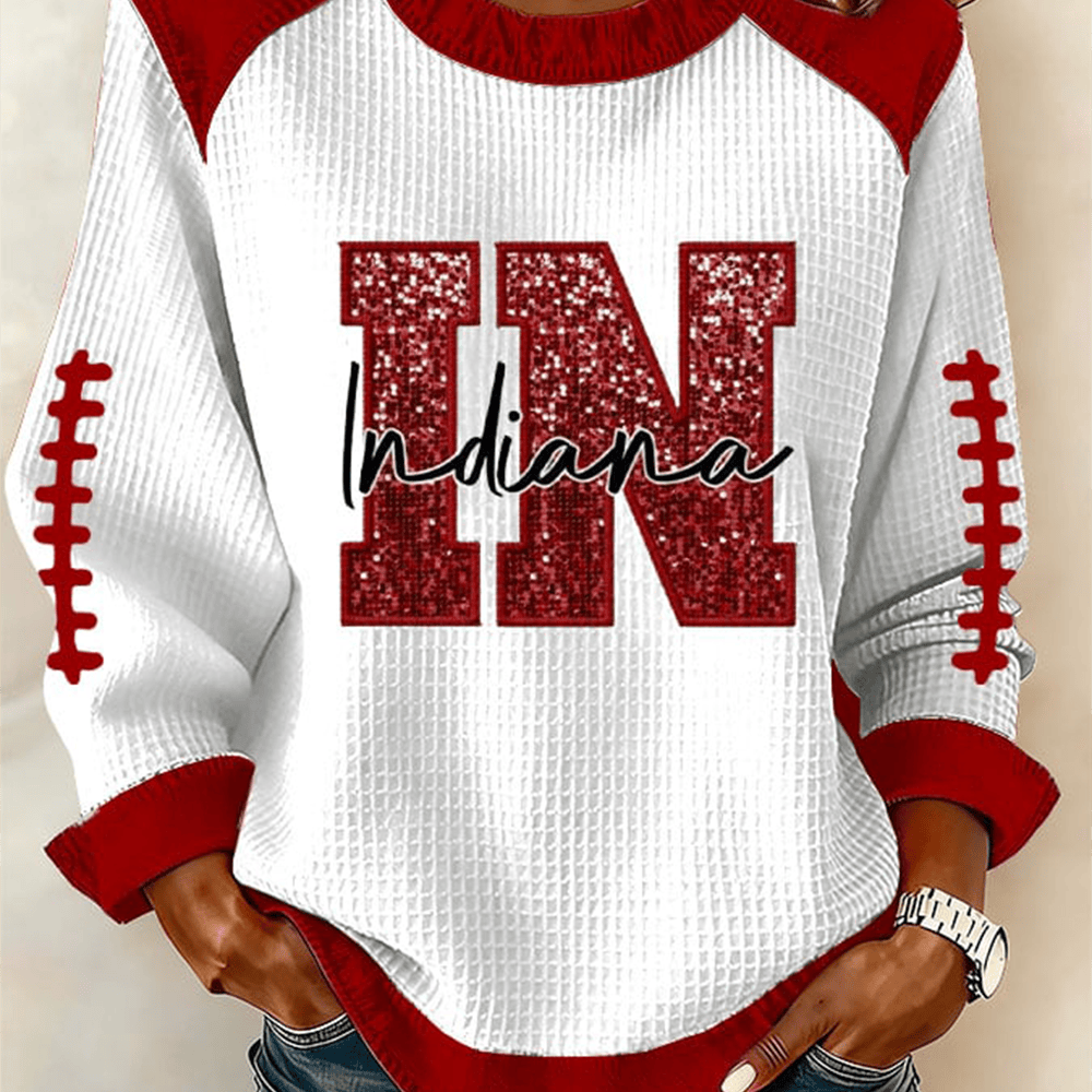 Indiana Hoosiers Football Sweatshirt Indiana Hoosiers Rose Bowl Champions 2026 Apparel