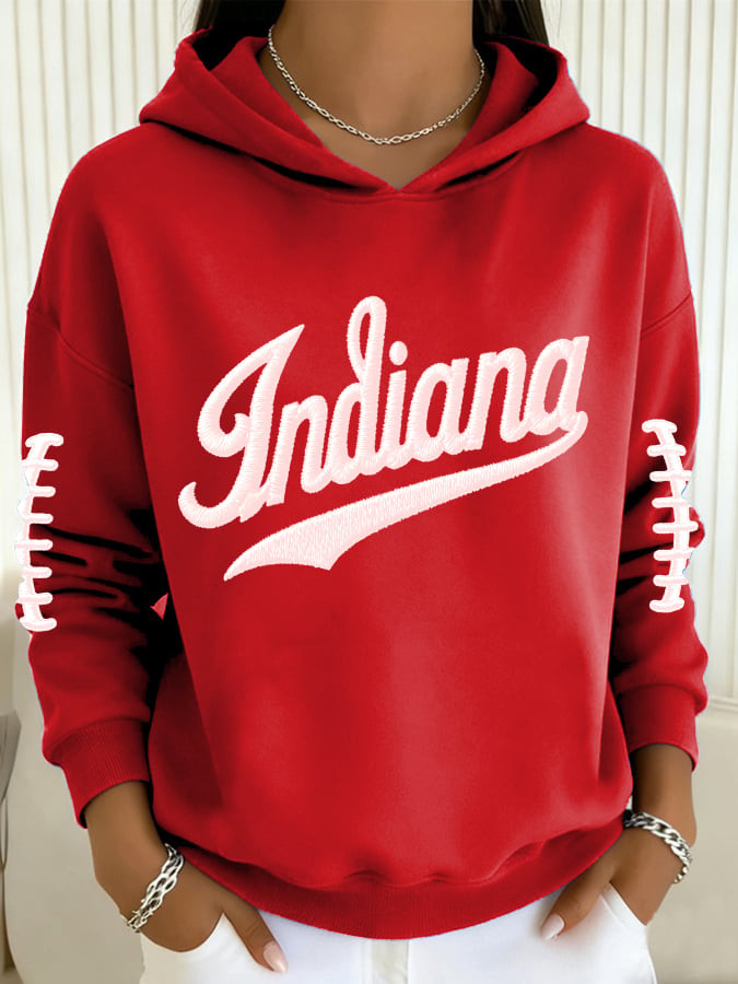Indiana Hoosiers Game Day Hoodie Football Indiana Hoosiers Merch Fan Gear