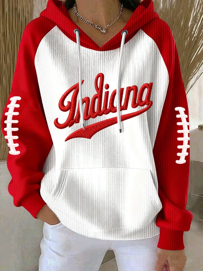 Indiana Hoosiers Game Day Hoodie Indiana Hoosiers Game Day Merch Gift For Her