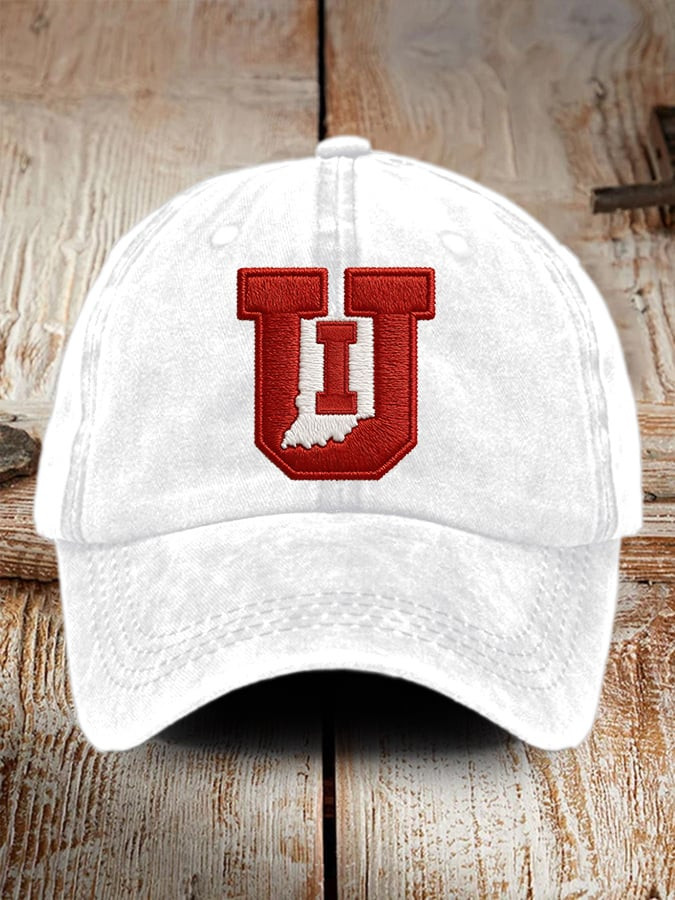 Indiana Hoosiers Merch Football Hat Game Day Baseball Cap Great Gifts For Him