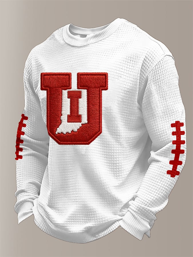 Indiana Hoosiers Merch Game Day Long Sleeve Shirt Football Presents For Men