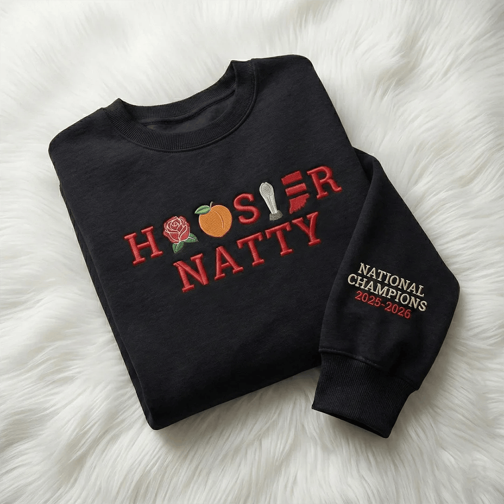 Indiana Hoosiers National Champions Sweatshirt IU National Champs Merch Game Day Gear