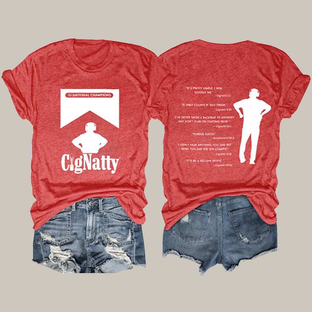 Indiana Hoosiers National Champions T-Shirt Indiana Hoosiers Game Day Clothes