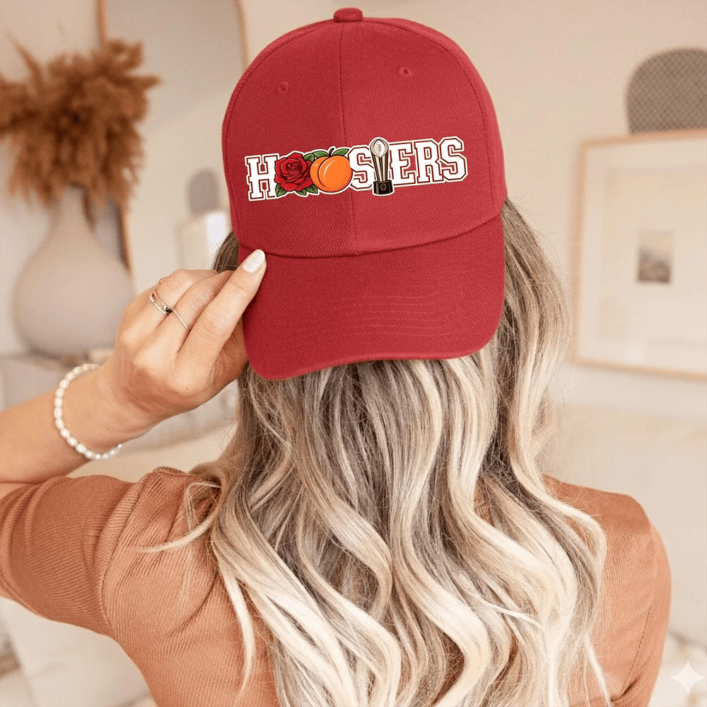Indiana Hoosiers National Championship Hat Indiana Rose Bowl Hat Cool Gift For Her
