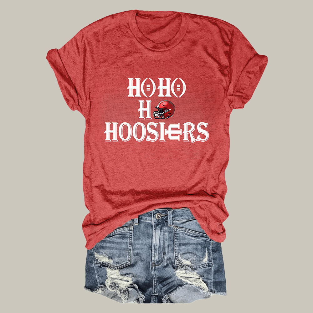 Indiana Hoosiers National Championship T-Shirt Hoho Hoosiers Football Clothes Fan Gear