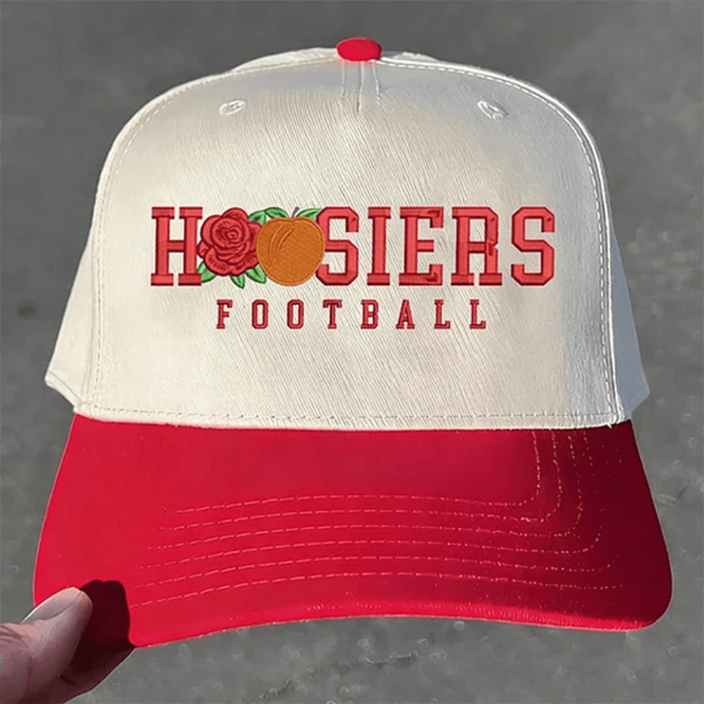 Indiana Hoosiers Rose Peach Bowl Hat Indiana Hoosiers Game Day Baseball Cap