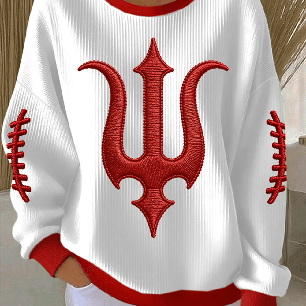 Indiana Hoosiers Trident Sweatshirt Game Day Football Merch Indiana Hoosiers Lover Gifts