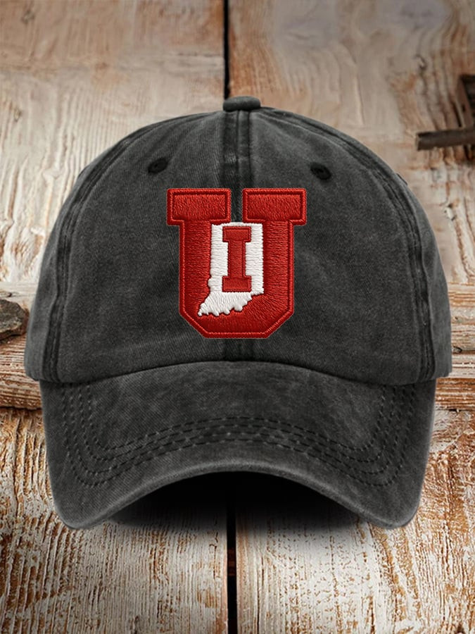 Indiana National Champions Hat Embroidered IU National Championship Merch Football Fan Gift Ideas