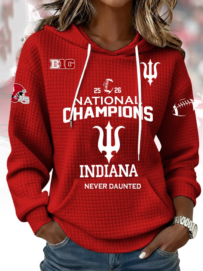 Indiana National Champions Hoodie IH Hoodie IU National Championship Merch Game Day Clothes