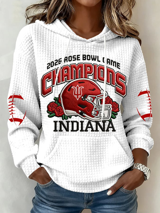 Indiana National Champions Hoodie IU National Championship Merch 2026 Indiana Football Clothing