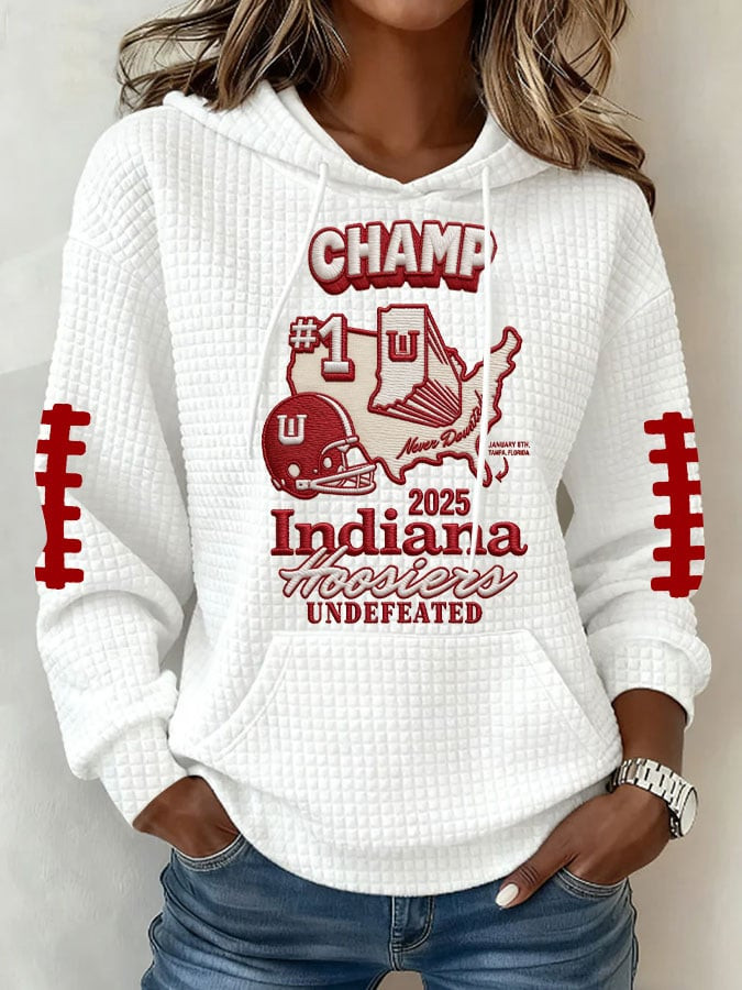 Indiana National Champions Hoodie IU National Championship Merch Indiana Pride IH Hoodie