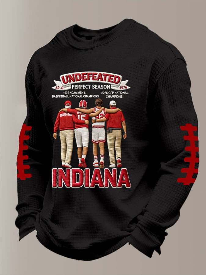 Indiana National Champions Long Sleeve Shirt IU National Championship Merch Gameday Shirts Black Indiana National Champions Long Sleeve Shirt IU National Championship Merch Gameday Shirts Black