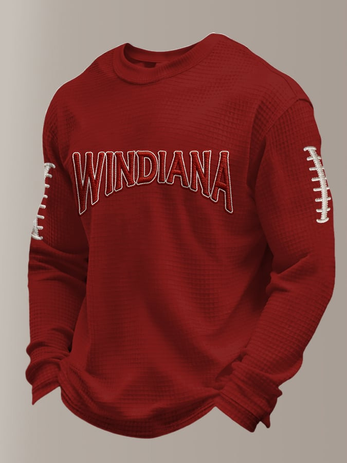 Indiana National Champions Long Sleeve T-Shirt IU National Championship Merch Windiana Shirt