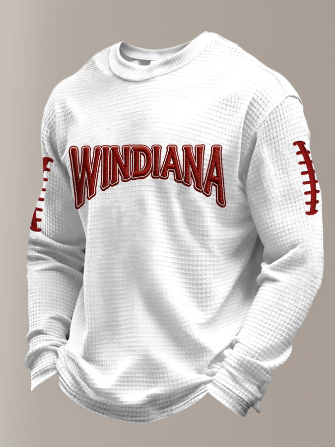 Indiana National Champions Long Sleeve T-Shirt IU National Championship Merch Windiana Shirt White Indiana National Champions Long Sleeve T-Shirt IU National Championship Merch Windiana Shirt White