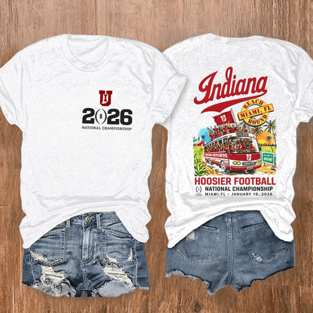 Indiana National Football Championship Sweatshirt IU National Championship Clothes Gift For Her