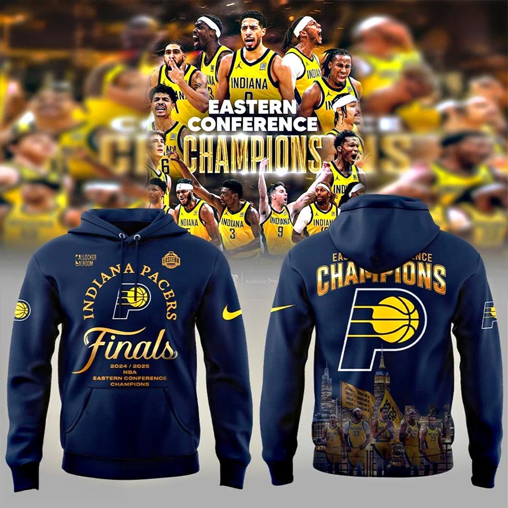 Indiana Pacer Champions 2025 Eastern Conference Special Hoodie Pacer Merch Fans Gifts