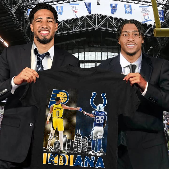 Indiana Pacers And Indianapolis Colts Legends T-Shirt Best Gifts For Fans