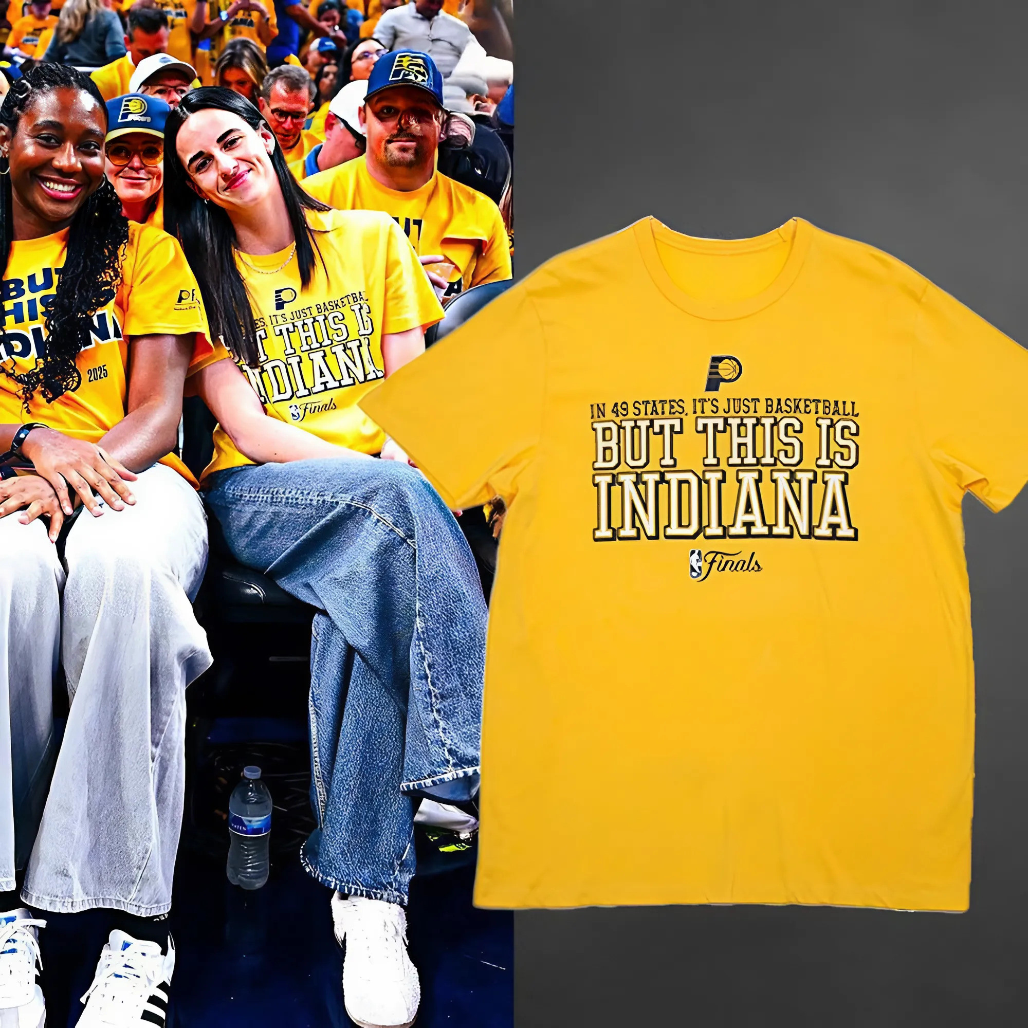 Indiana Pacers But This Is Indiana Unisex T-Shirt NBA Finals 2025 Claire Clark Wear Best Gift For Pacers Fans