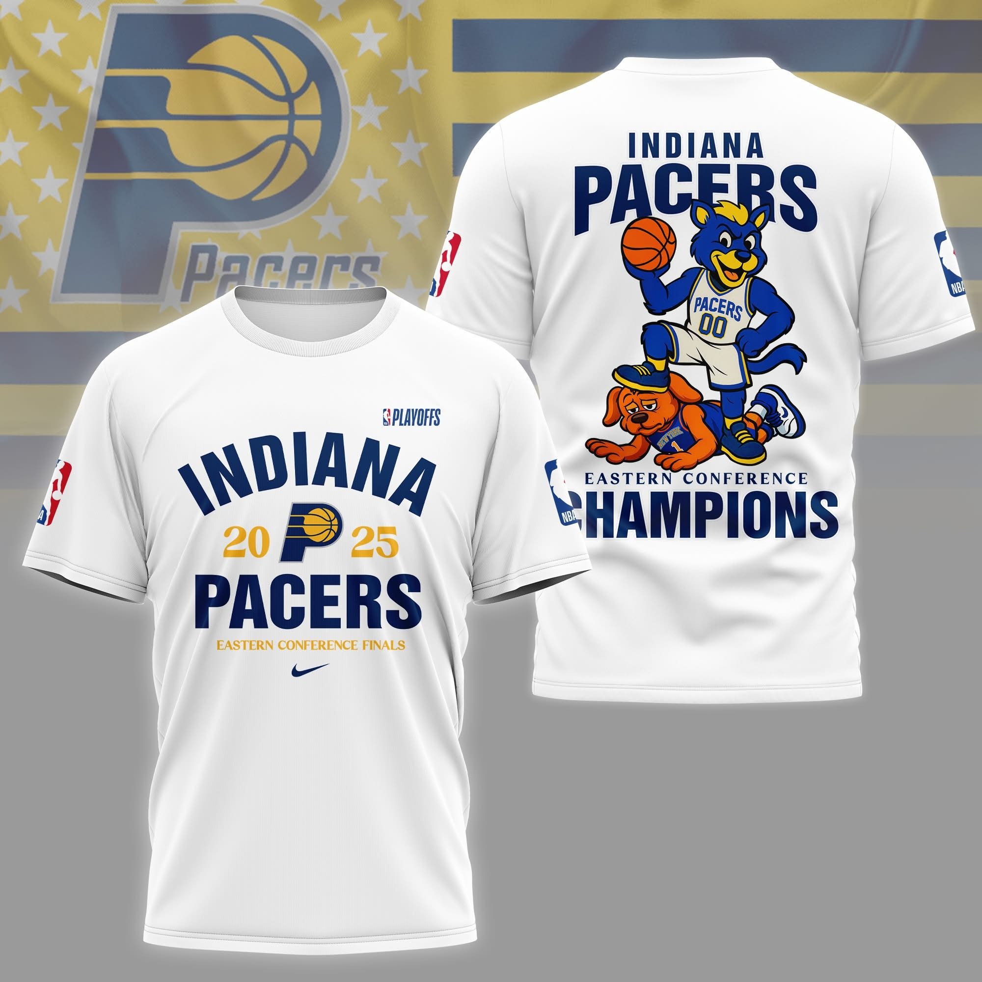 Indiana Pacers Eastern Conference Champions 2025 Shirt NBA Finals Merch Basketball Fan Gear