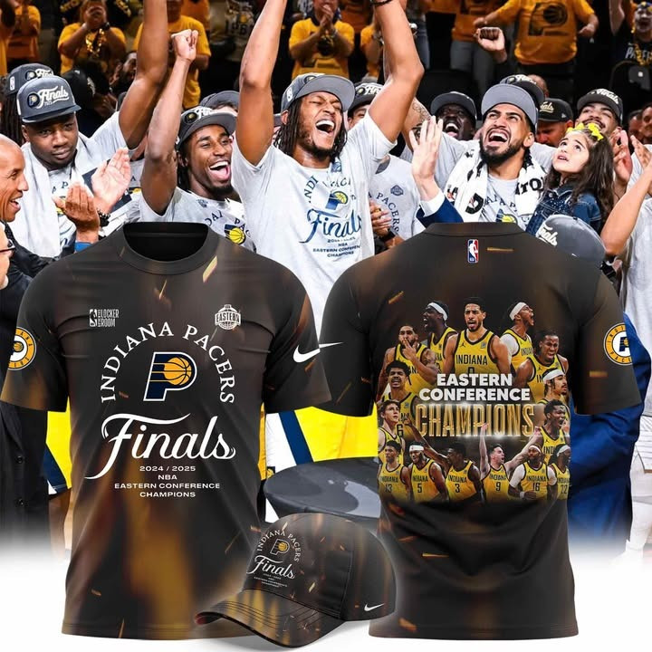 Indiana Pacers Eastern Conference Champions 2025 Shirt NBA Pacers Finals Merch Good Gifts