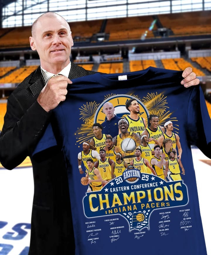 Indiana Pacers Eastern Conference Champions 2025 T-Shirt NBA Finals Merch Gifts For Him