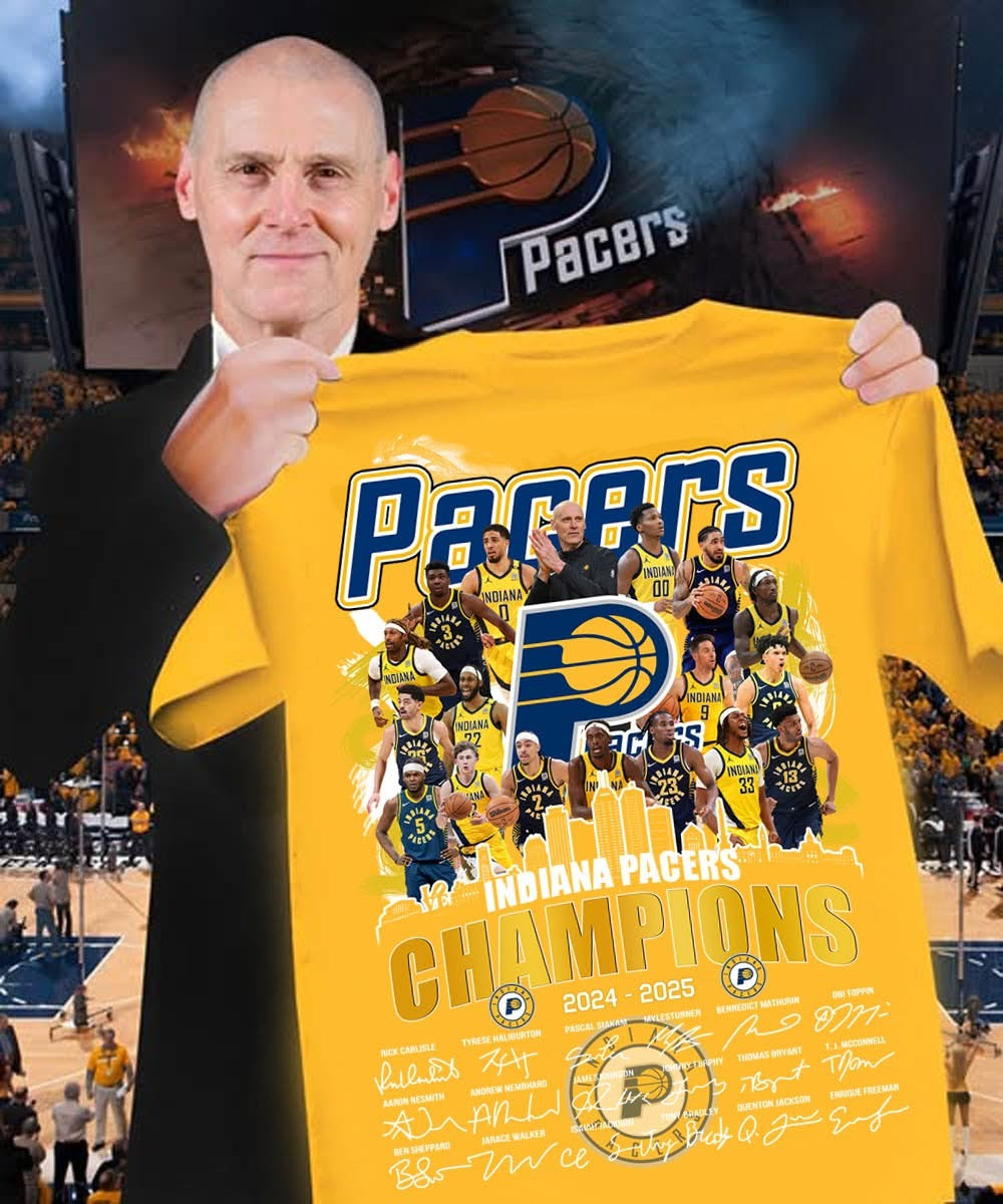 Indiana Pacers Eastern Conference Champions T-Shirt Final NBA 2025 Merch Great Fan Gifts