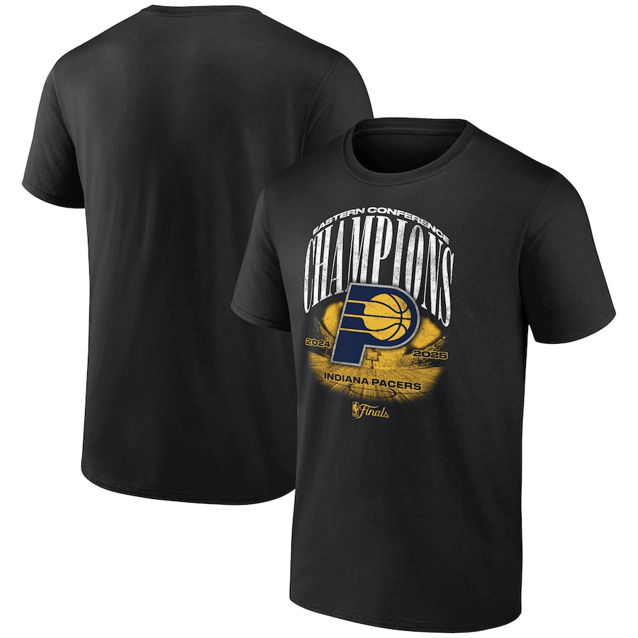 Indiana Pacers NBA Finals Merch Shirt 2025 Eastern Conference Finals Basketball Fan Apparel