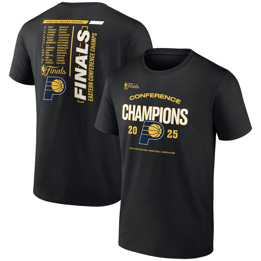Indiana Pacers NBA Finals Merch T-Shirt 2025 Eastern Conference Finals Basketball Best Gifts