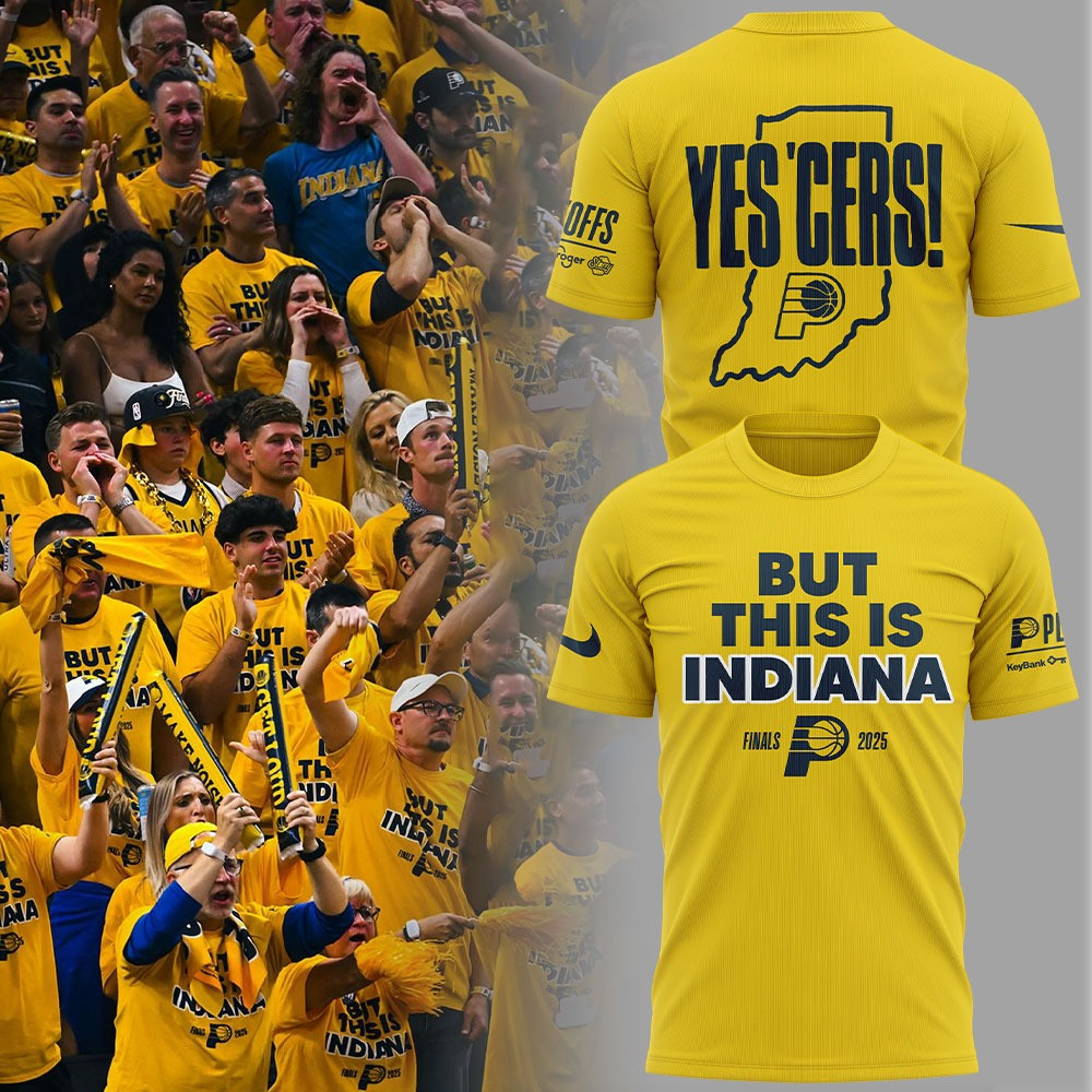 Indiana Pacers On to the Championship Yellow Good Gifts For Basketball Lovers