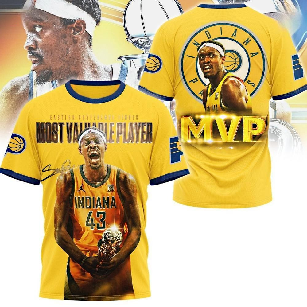 Indiana Pacers Pascal Siakam MVP Eastern Conference Finals T-Shirt Best Basketball Gifts