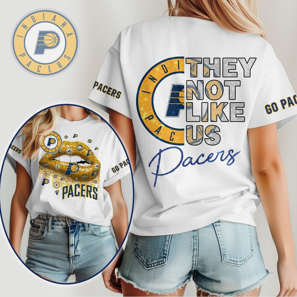 Indiana Pacers They Not Like Us T-Shirt Good Gifts For Basketball Fans
