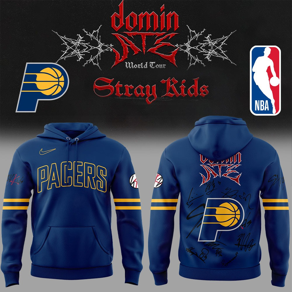 Indiana Pacers x ATE Show Signature Blue Hoodie Unique Gifts For Basketball Lovers