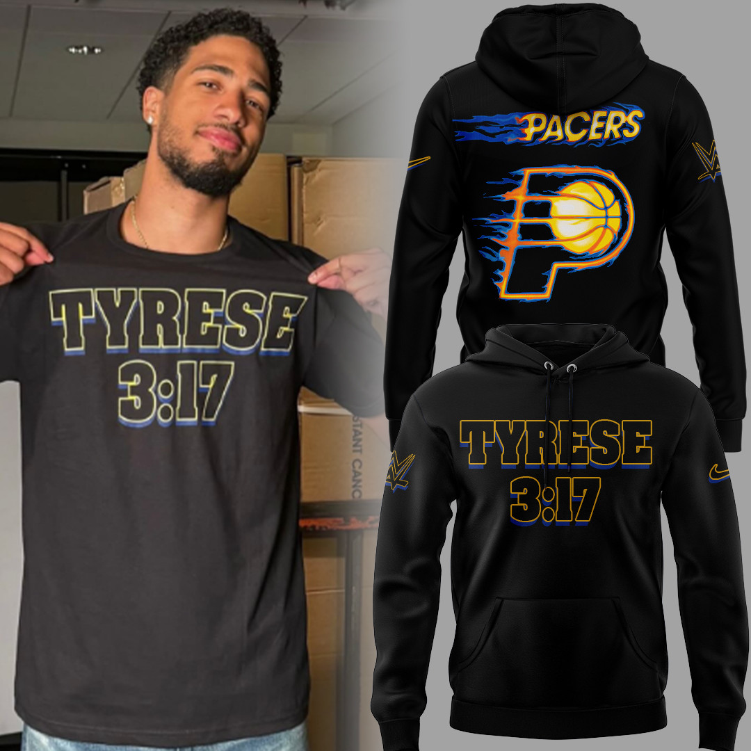 Indiana Pacers x Tyrese Haliburton Hoodie Best Gifts For Basketball Lovers