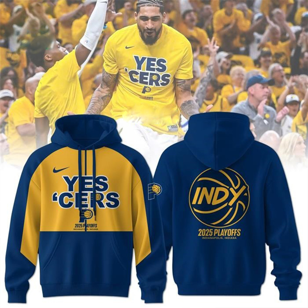 Indiana Pacers Yes Cers 2025 Hoodie Great Gifts For Fans Lovers