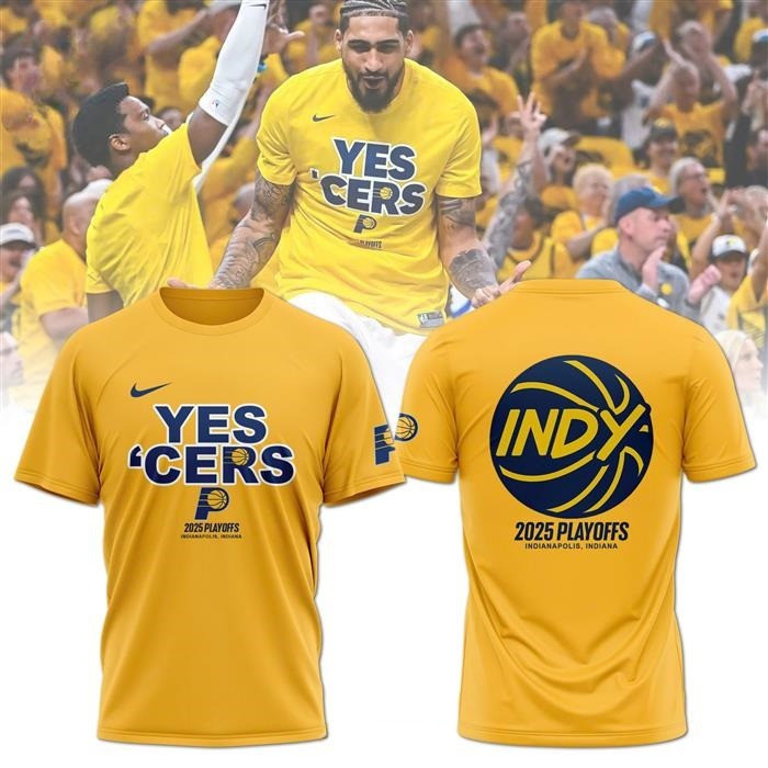 Indiana Pacers Yes Cers 2025 Shirt Gift For Basketball Lover