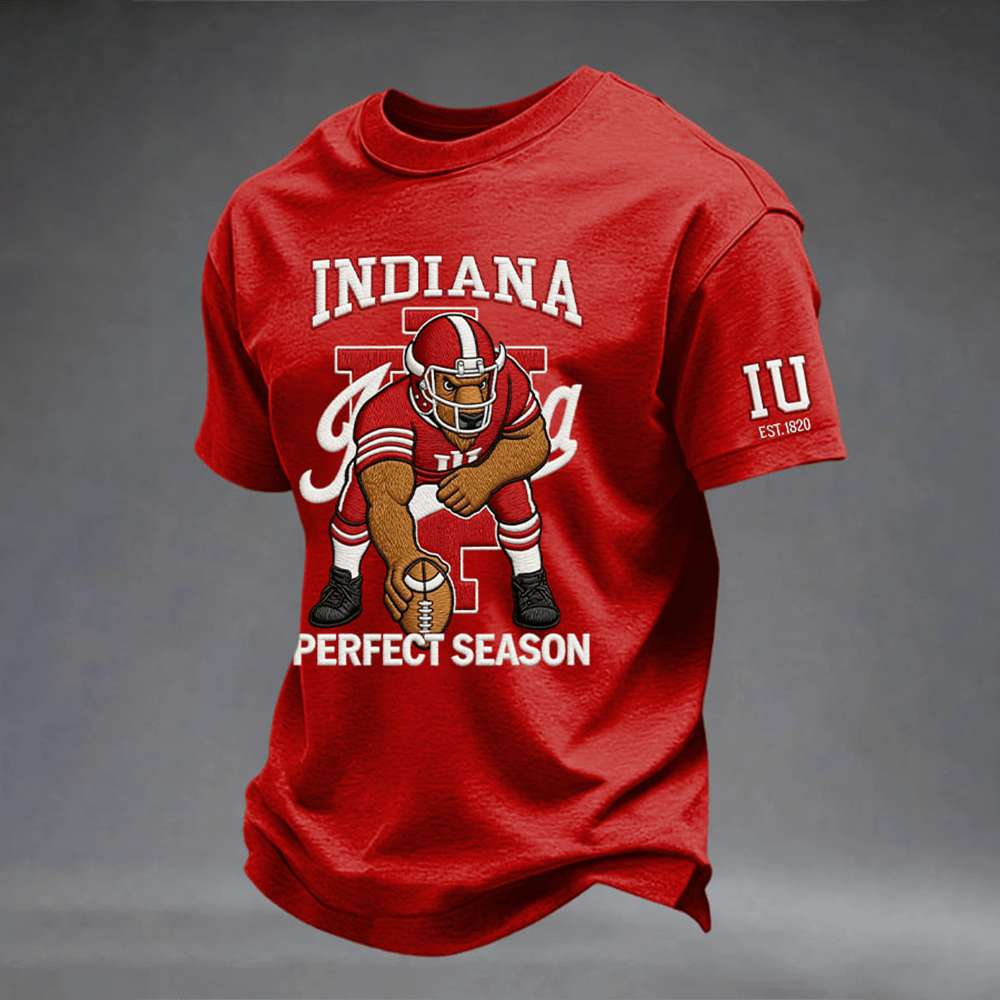 Indiana Perfect Season T-Shirt Indiana Hoosiers Clothes Good Gift For Him