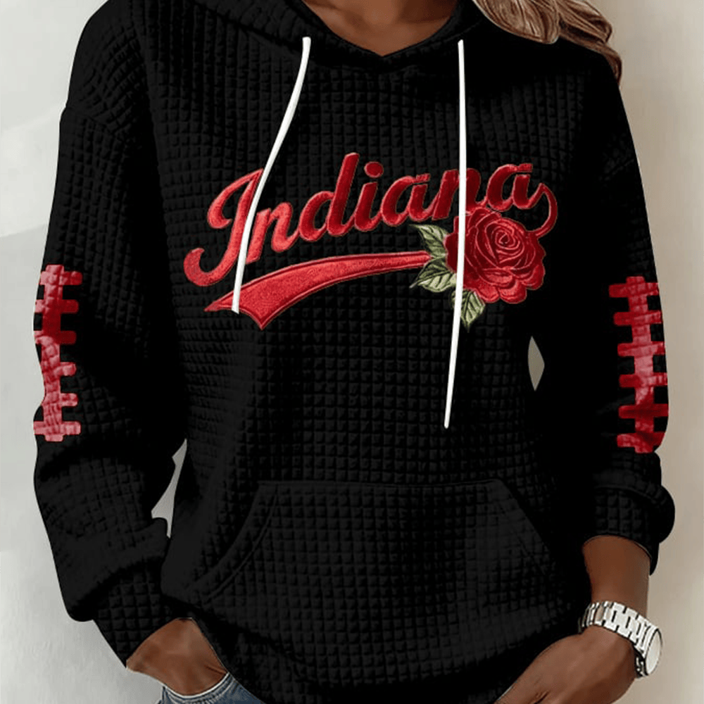 Indiana Rose Bowl Football Hoodie Game Day Football Hooded Sweatshirt