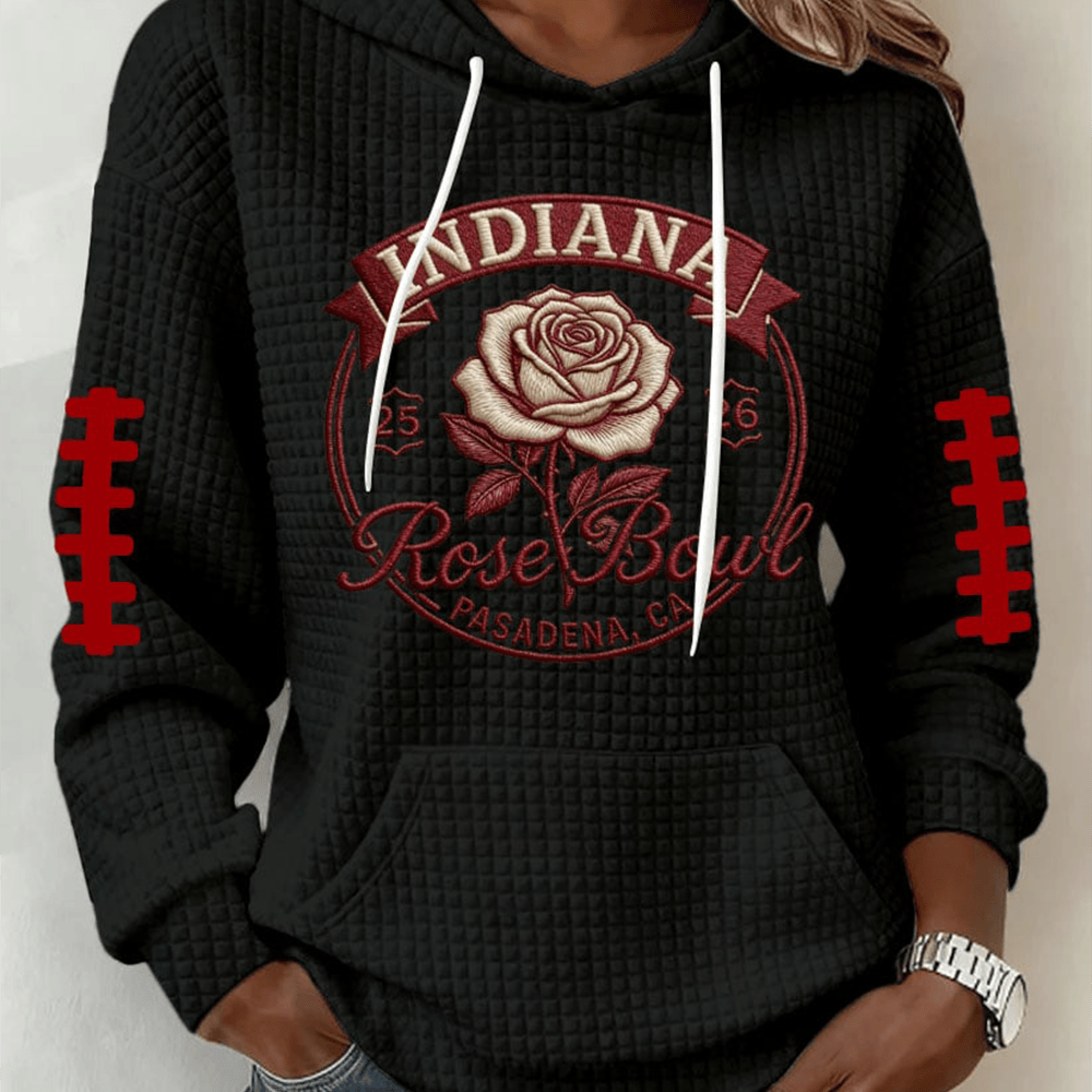 Indiana Rose Bowl Football Hoodie Game Day Merch Game Day Gear