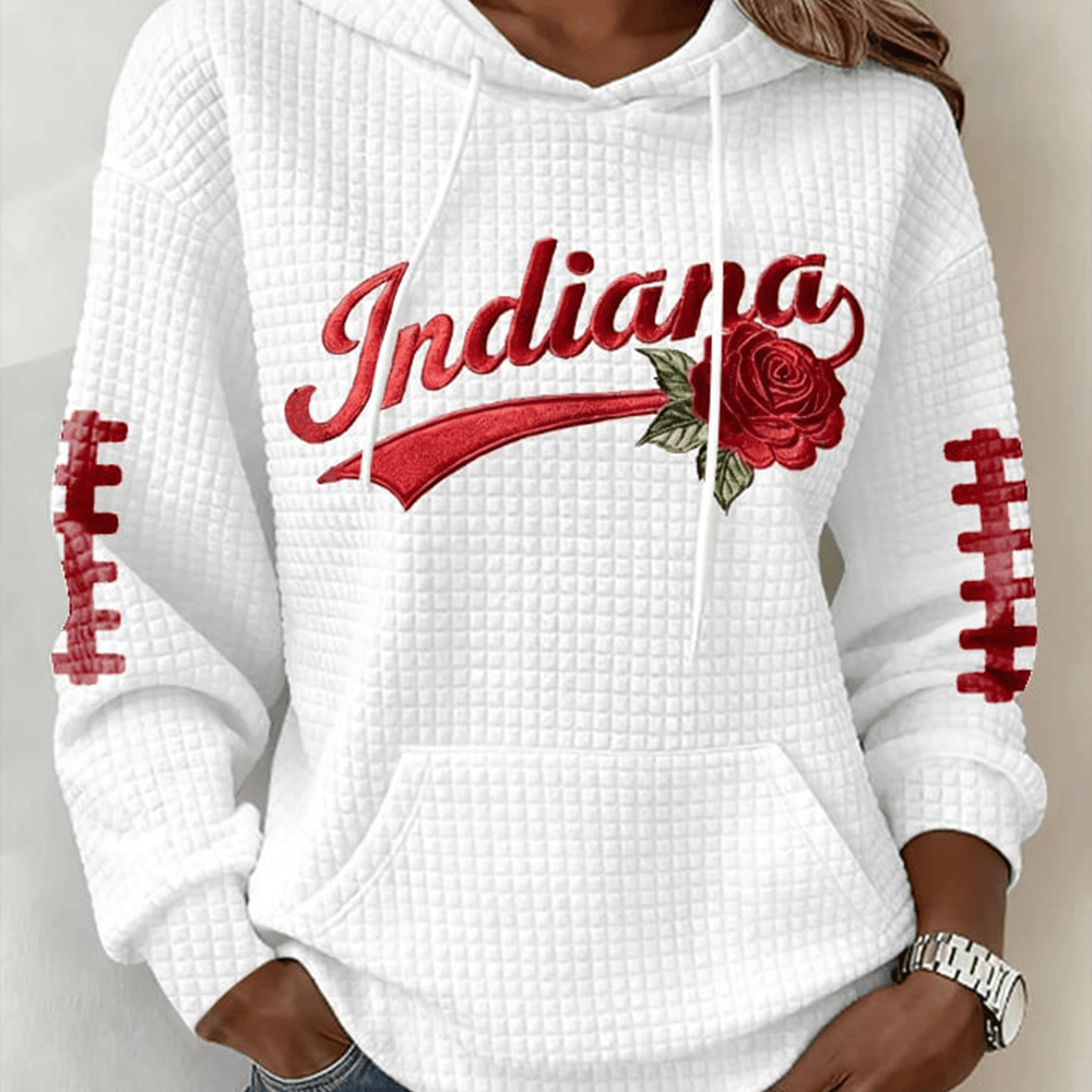 Indiana Rose Bowl Football Hoodie Indiana Hoosiers Apparel Gift Ideas For Fans