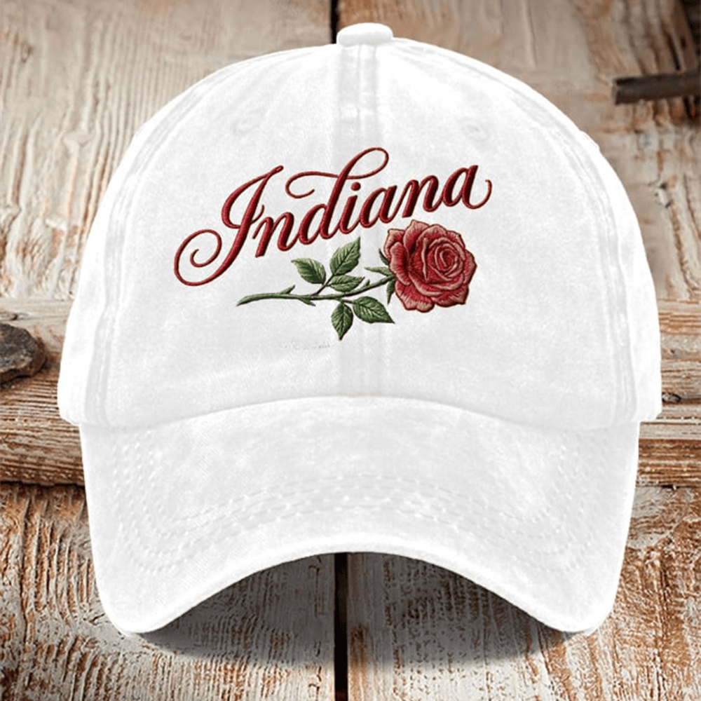Indiana Rose Bowl Hat Indiana Hoosiers Baseball Cap Football Lover Presents