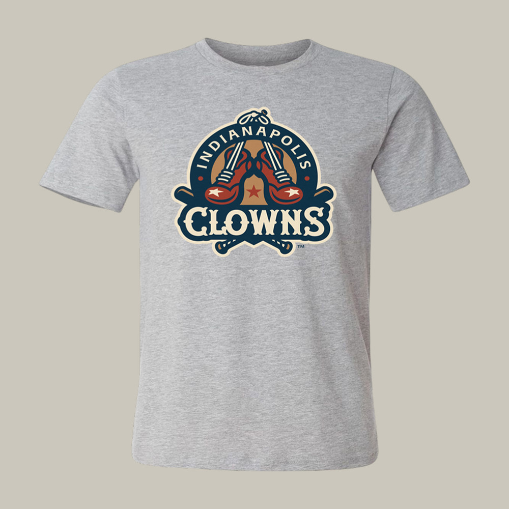 Indianapolis Clowns Primary Logo T-Shirt Savannah Bananas Clothes Game Day Gift For Fans