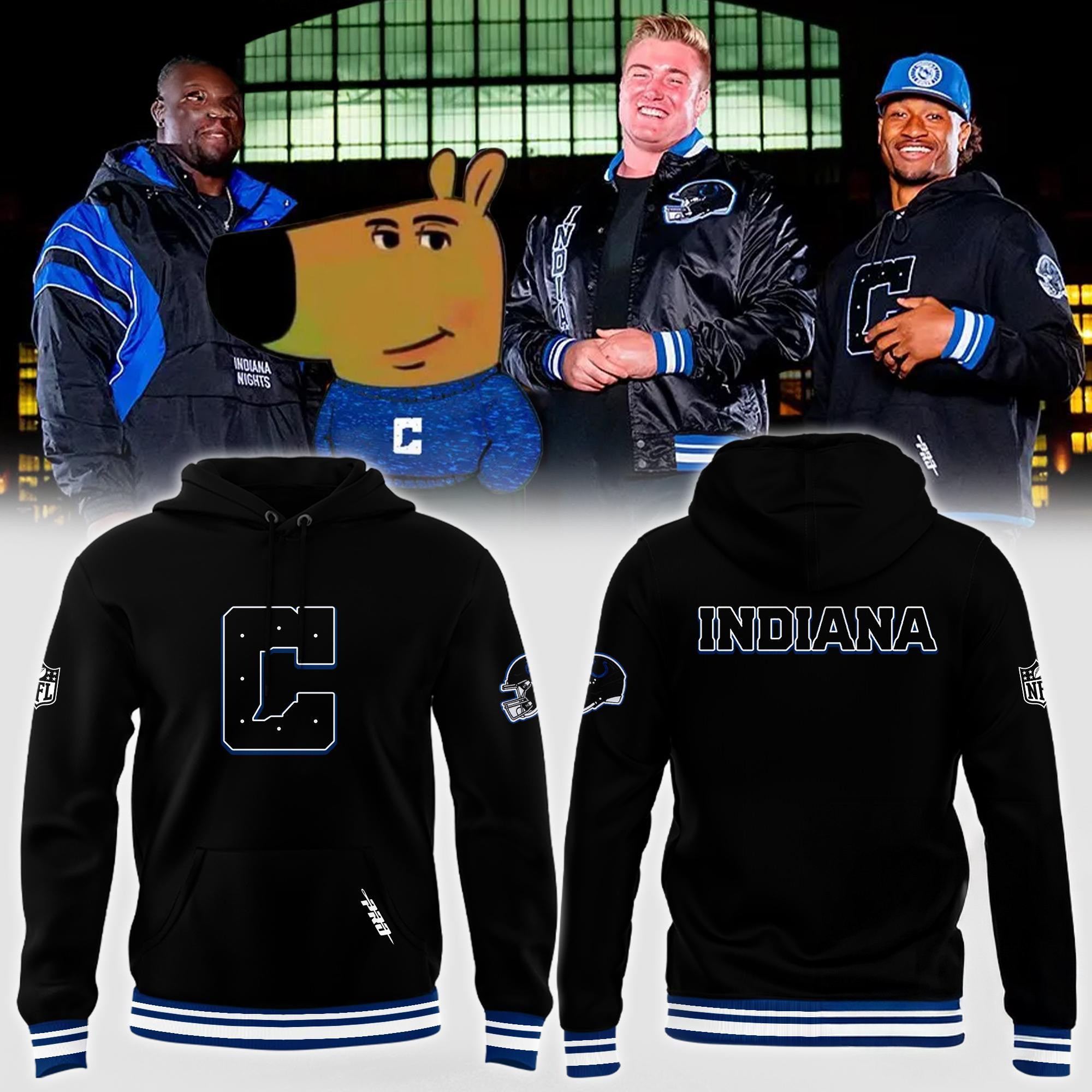 Indianapolis Colts Football Special Edition Indiana Night Indianapolis Hoodie Fan Gift Ideas