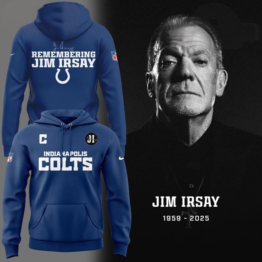 Indianapolis Colts The Boss Jim Irsay Patch Uniform Hoodie Gifts For Father