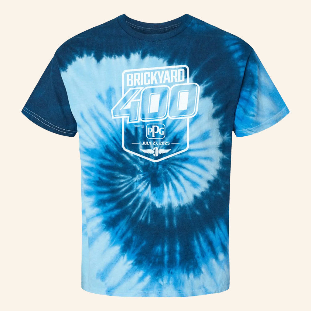 Indianapolis Motor Speedway Merch 2025 Brickyard 400 Tie Dye T-Shirt Him Gifts Indianapolis Motor Speedway Merch 2025 Brickyard 400 Tie Dye T-Shirt Him Gifts