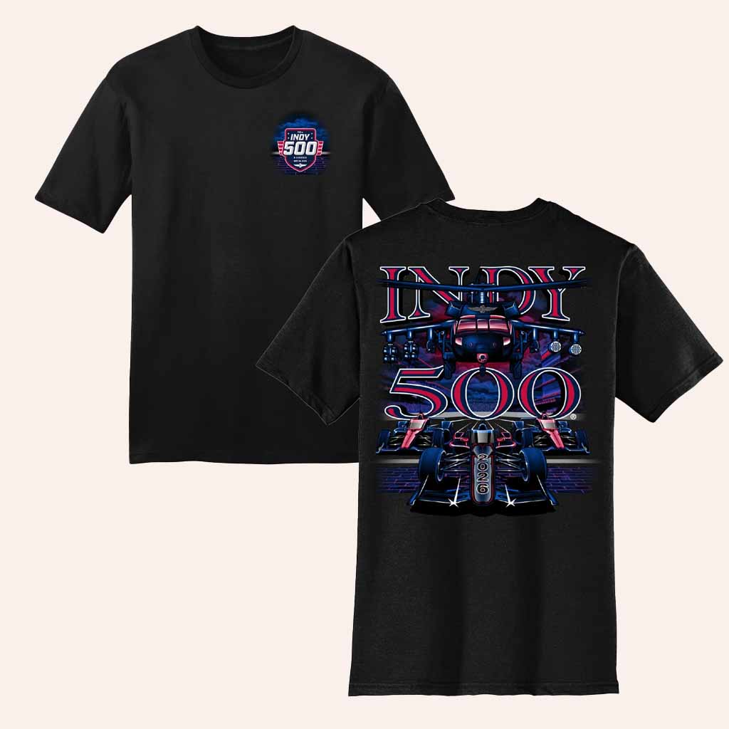 Indianapolis Motor Speedway Merch 2026 Indy 500 Ghost Blackhawk T-Shirt Gift For Husband