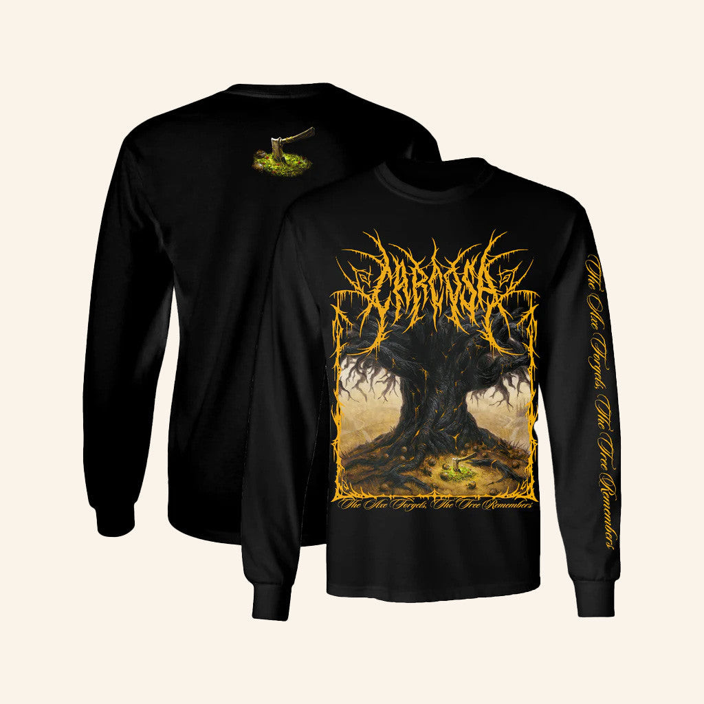 Indie Merch Carcosa The Axe Forgets The Tree Remembers' Album Long Sleeve Shirt Him Gifts Indie Merch Carcosa The Axe Forgets The Tree Remembers' Album Long Sleeve Shirt Him Gifts